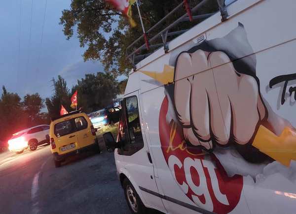 Piquets - Solidarité avec les grévistes de Cruas-Meysse et Tricastin !