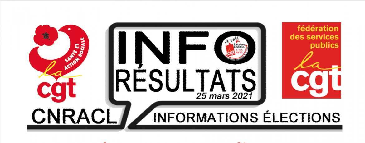 Info Résultats élections CNRACL    -  Cliquez sur l'image pour accéder au tract