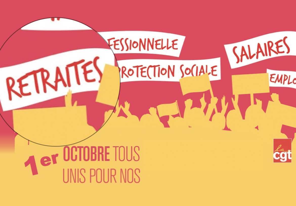 Manifestation 1er octobre - Retraites.