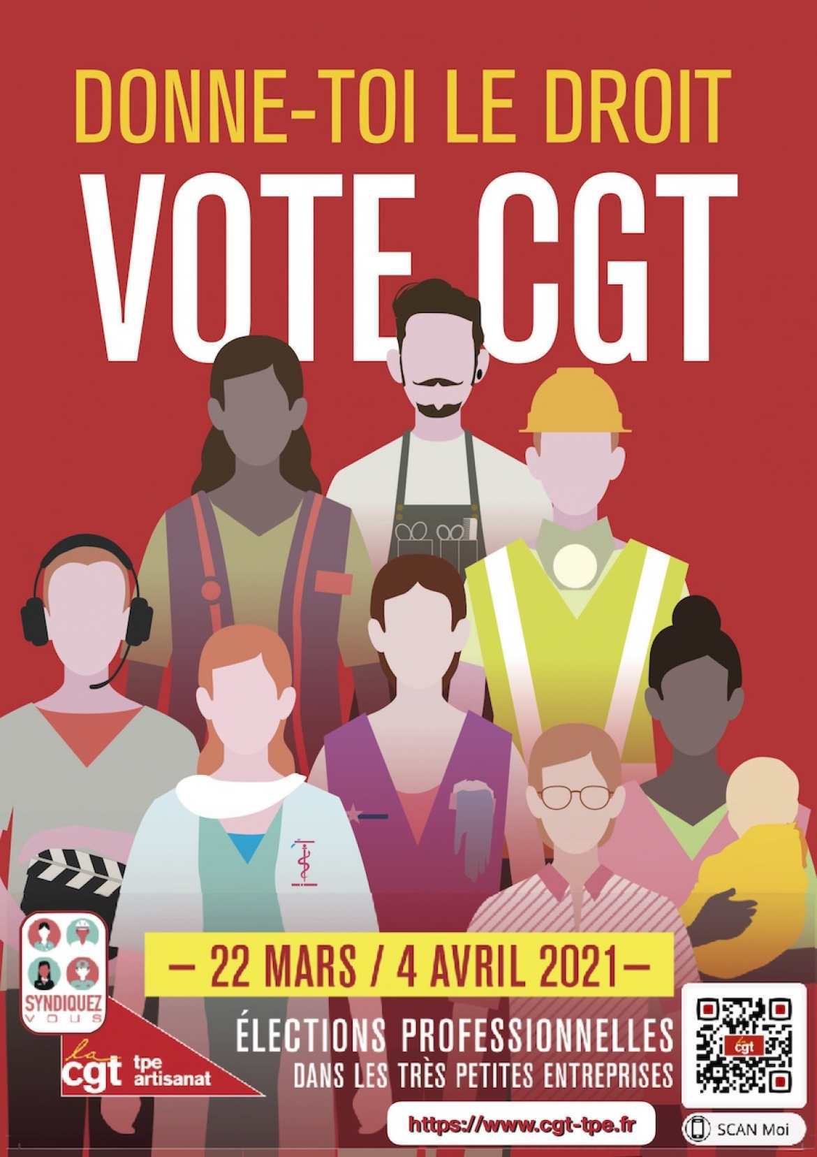 Election TPE - Je vote CGT