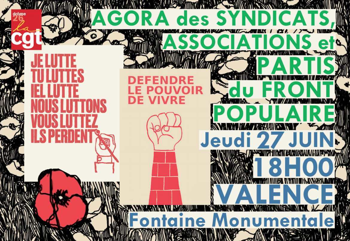 27/06/2024 - Village des luttes : Faisons Pression Populaire !