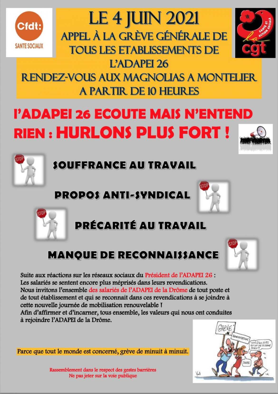 Tract intersyndical ADAPEI