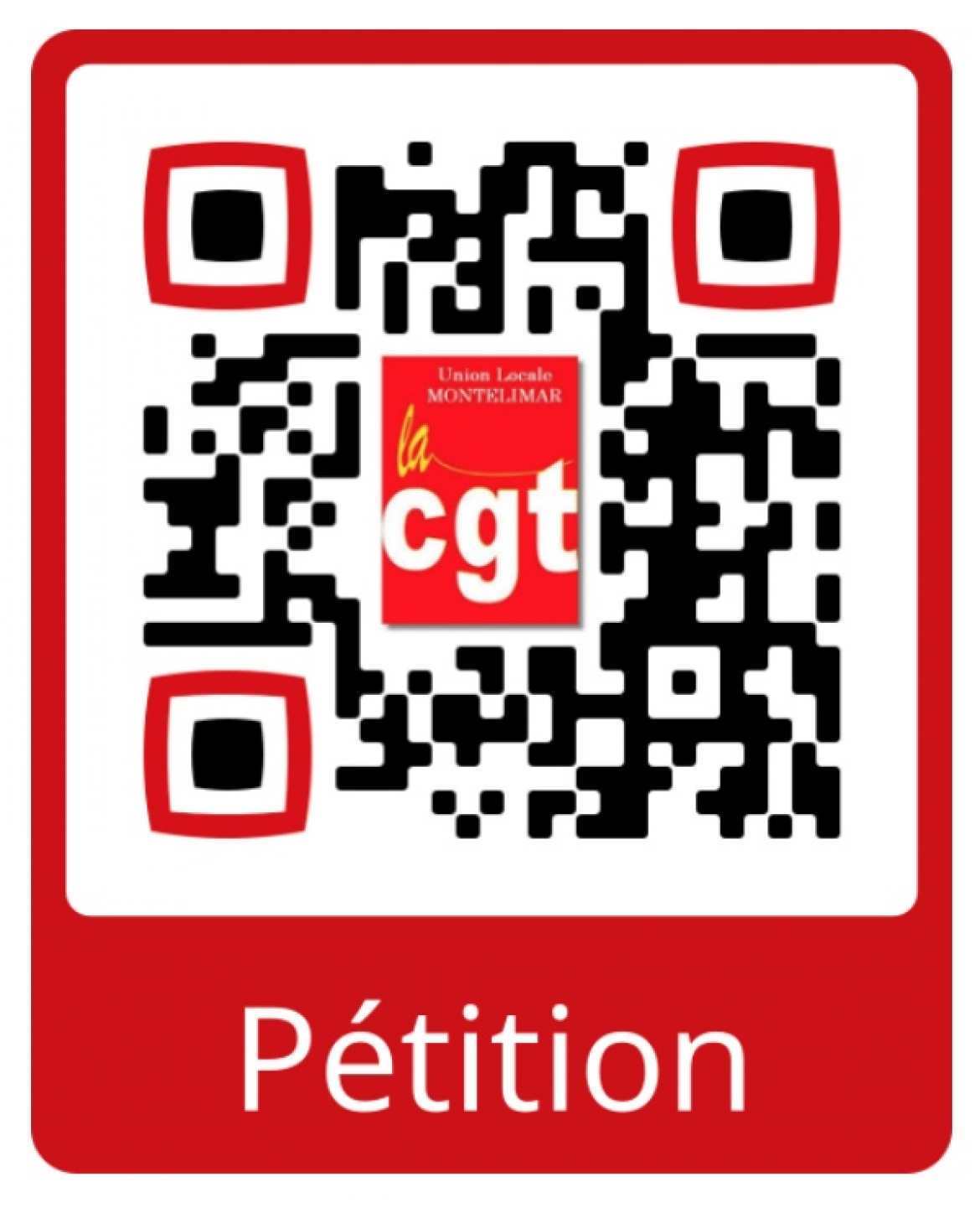 Pétition en ligne - flashez / cliquez… pour accéder