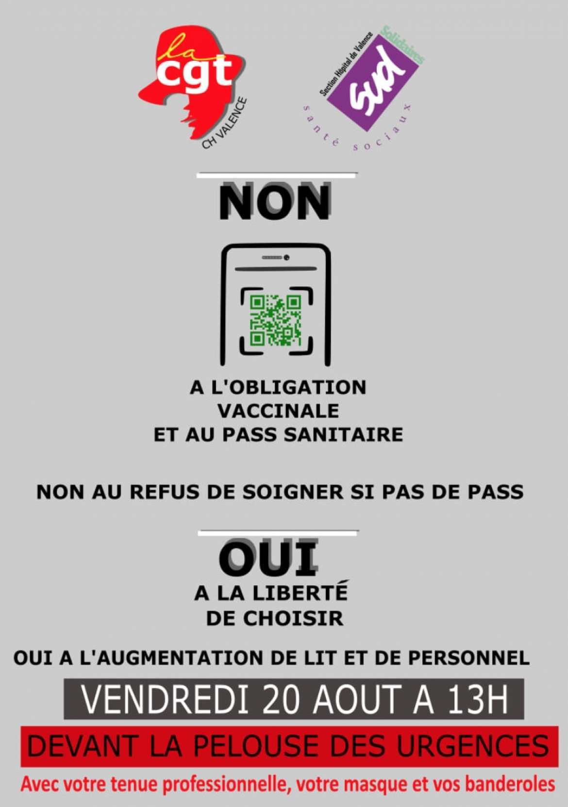 Tract Valence - 20 Août 2021 - 13h