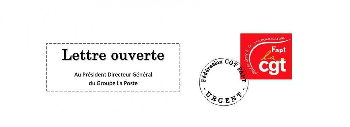 Lettre ouverte de la CGT FAPT 
