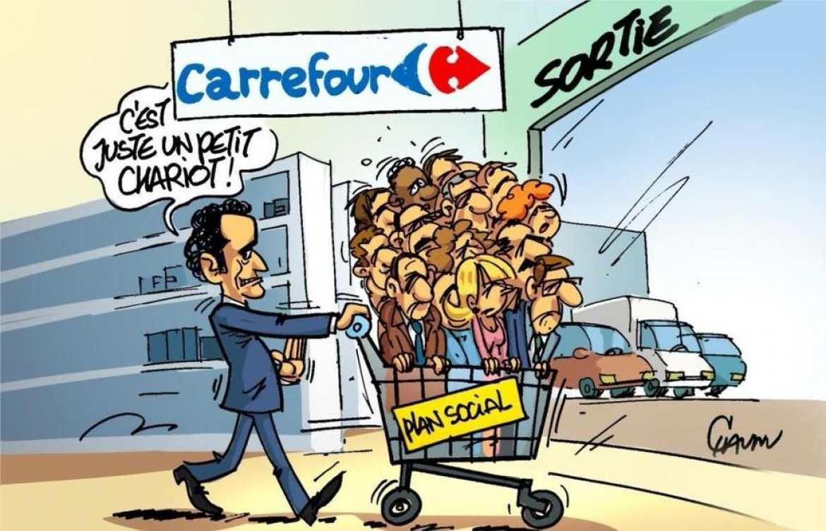 Bompard mène son plan social à Carrefour