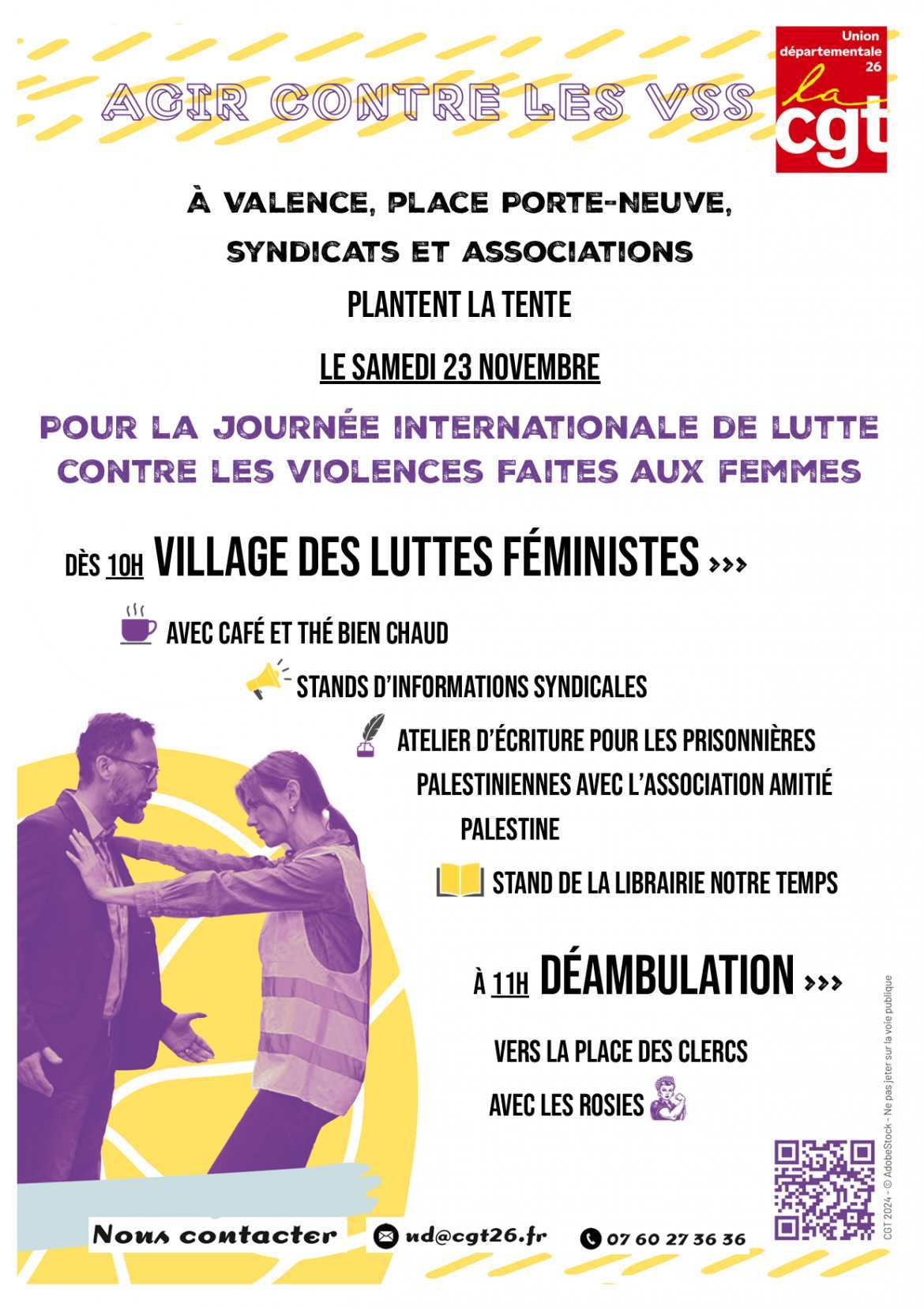 Journée internationale contre les violences faites aux femmes