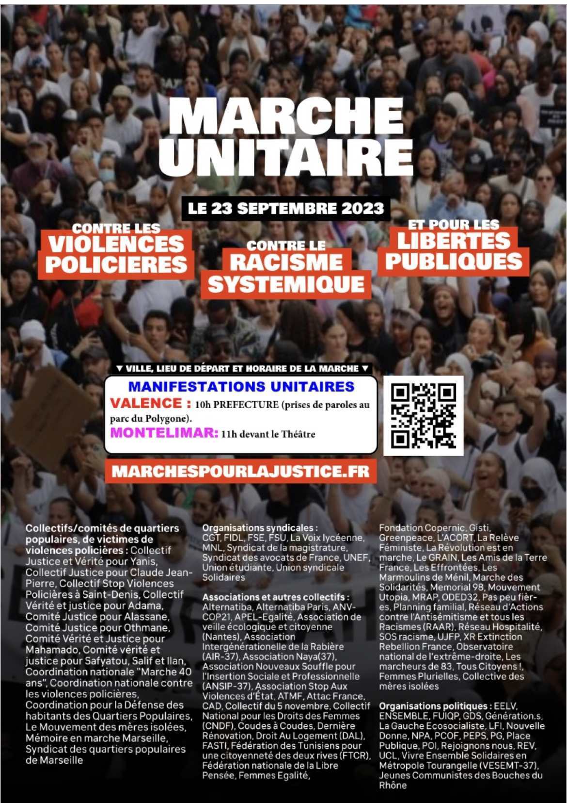Marche pour les libertés publiques