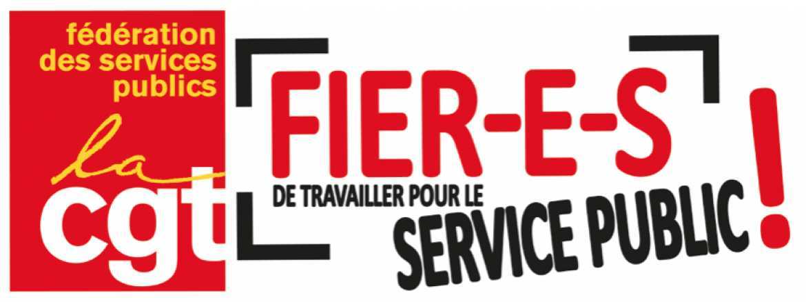 Logo Fédération CGT des Services Publics